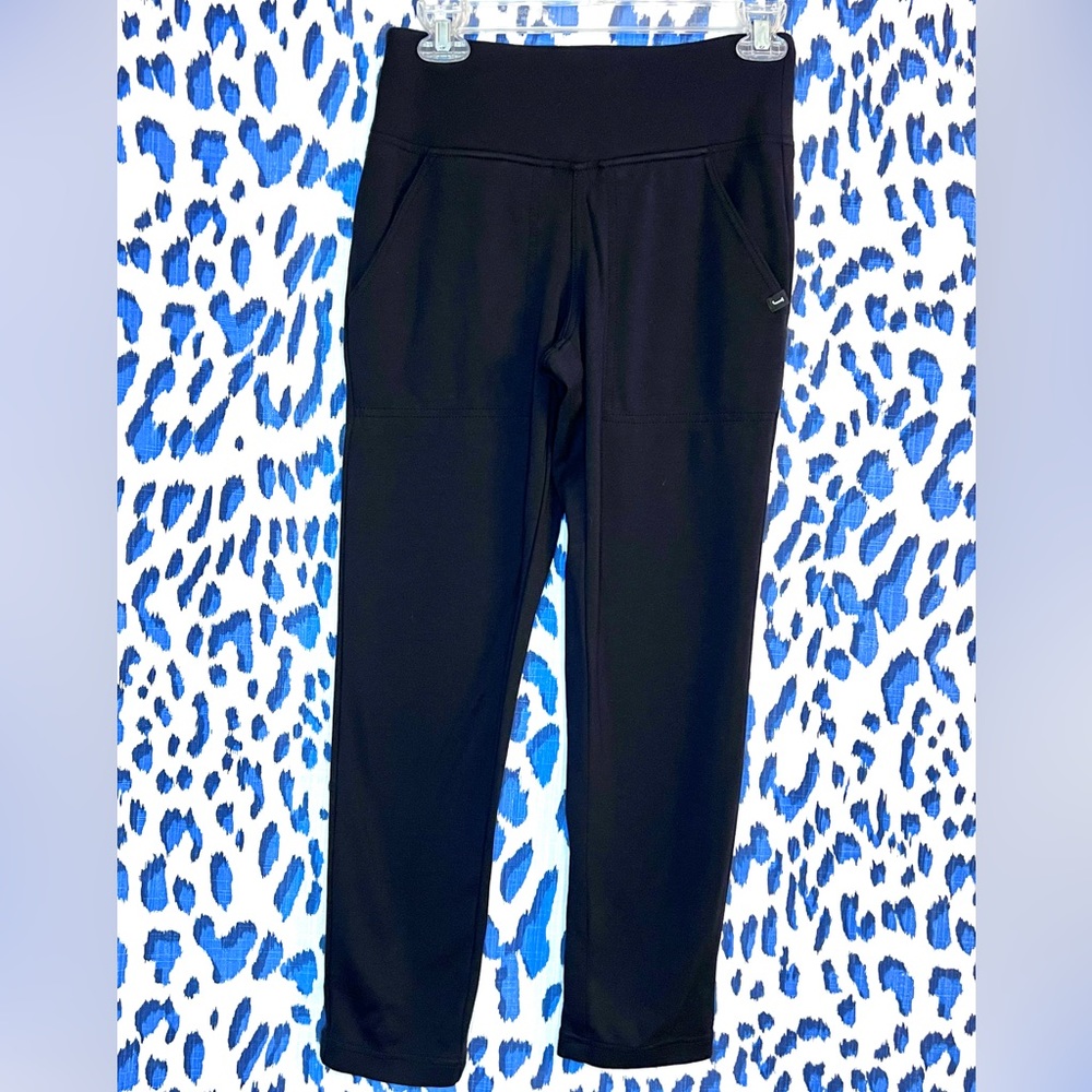 JAANUU WOMEN'S 7/8 YOGA PANT, XS, BLACK